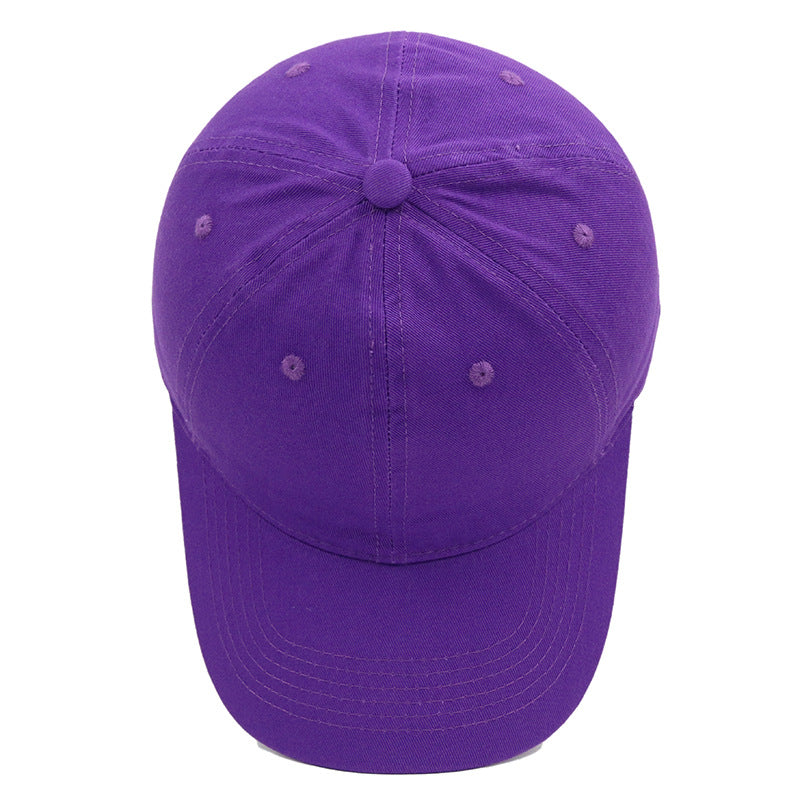 Candy Colored Cotton Baseball Cap