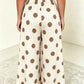 Polka Dot Wide Leg Pants