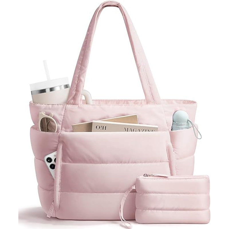 All In One Puffer Tote