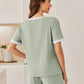 Cozy Ribbed Contrast Lounge Set