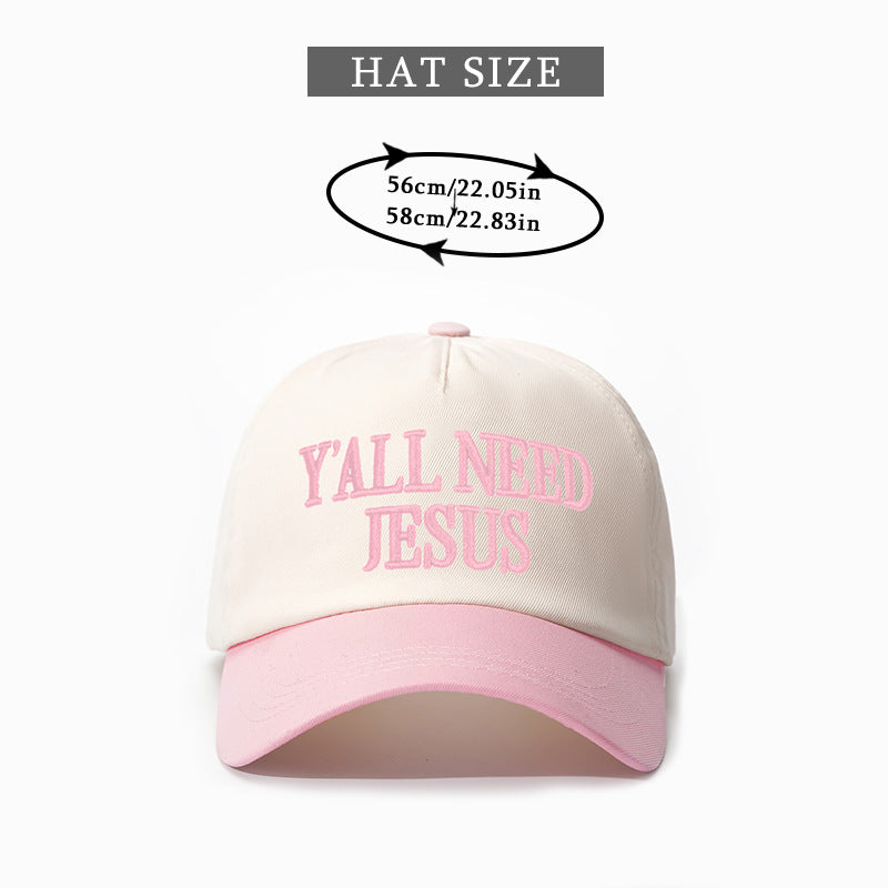 YALL NEED JESUS Embroidered Cap