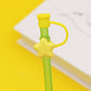 Cartoon Silicone Straw Cover(moq:3)