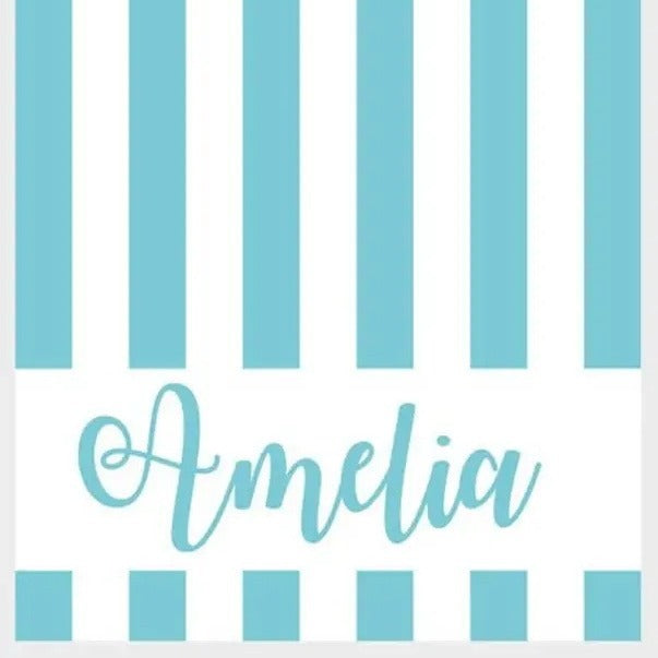 Customized Name Beach Towel / Bath Towel