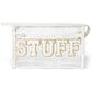Clear PVC Patch Makeup Bag