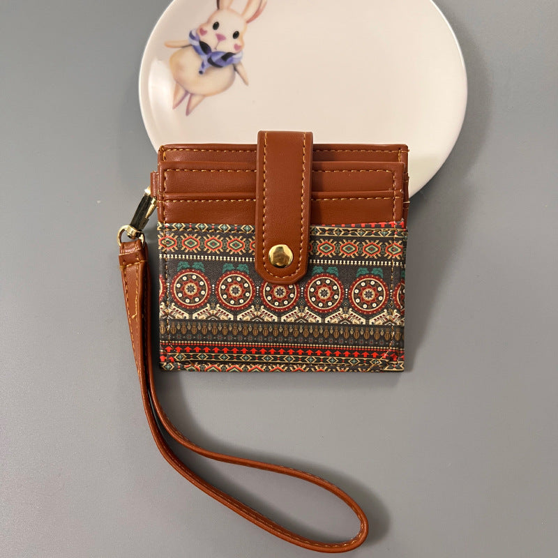 Ultra-thin Snap-closure Card Holder