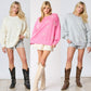 Pearl Bow-tie Casual Hoodie