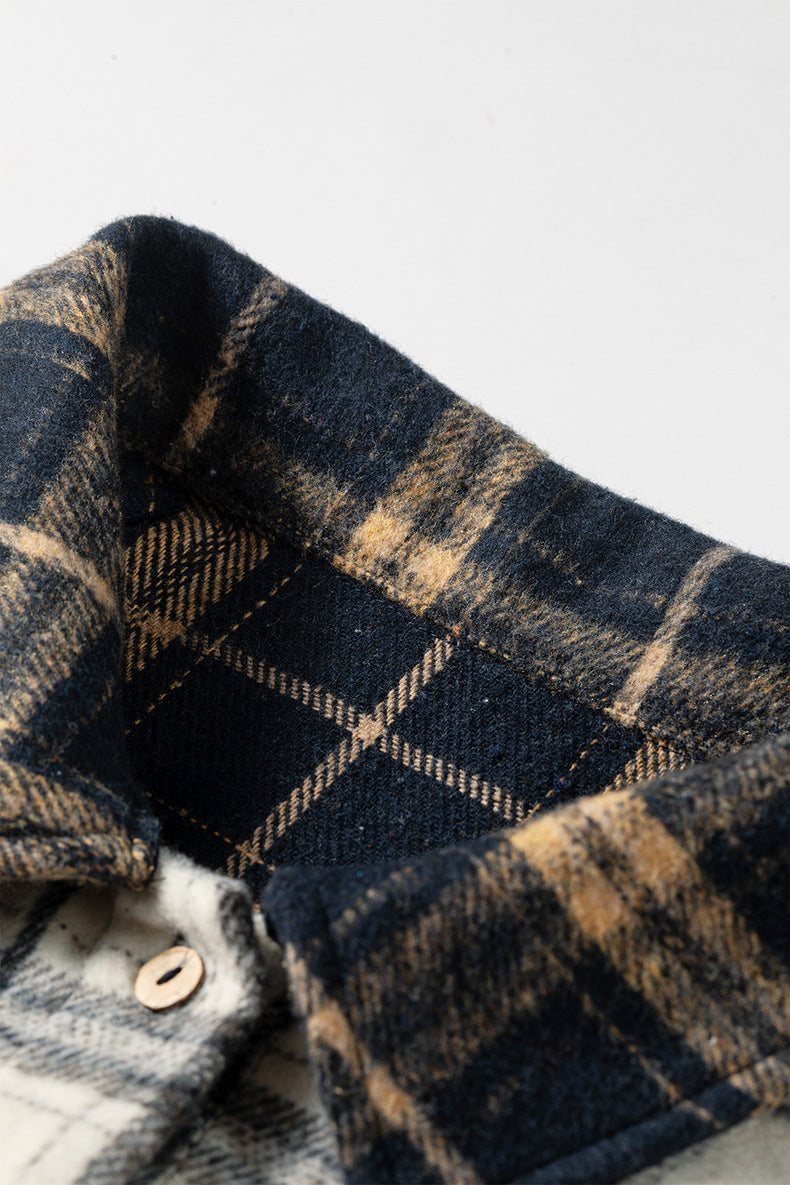 Haisley Multi-Plaid Top