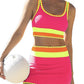 Neon Wave Swim Set