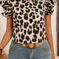 New Layered Ruffled Short Sleeved Top