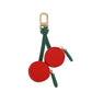 Fruit-Shaped Mini Coin Purse Keychain - Portable PU Leather Wallet & Bag Charm