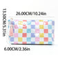 Waterproof Zipper Essentials Bag with Tassels