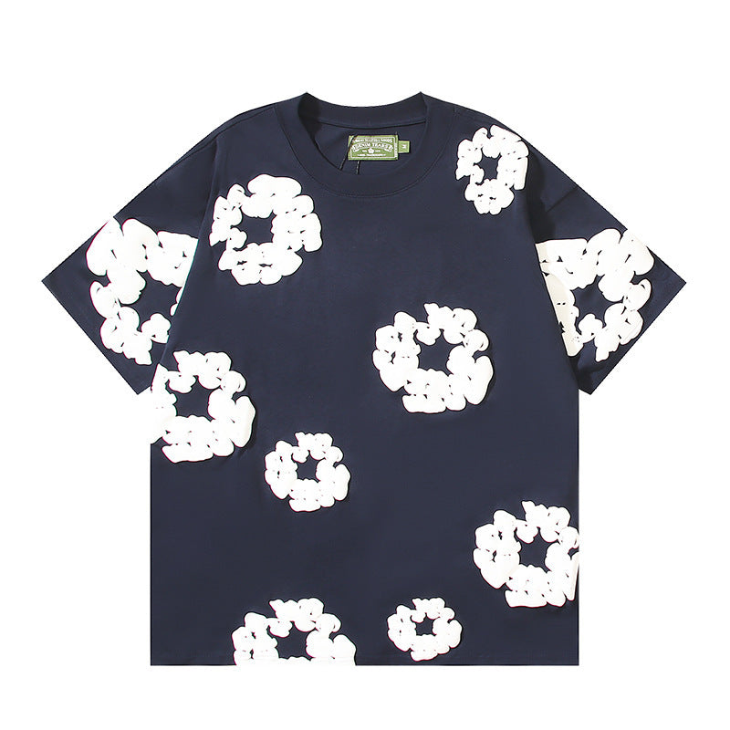 Bubble Printing Short Sleeve