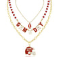 Game Day Layered Necklace