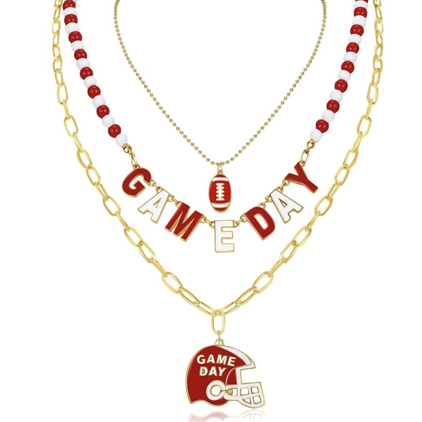 Game Day Layered Necklace