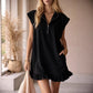 Scuba 1/2 Zip Pocket Dress