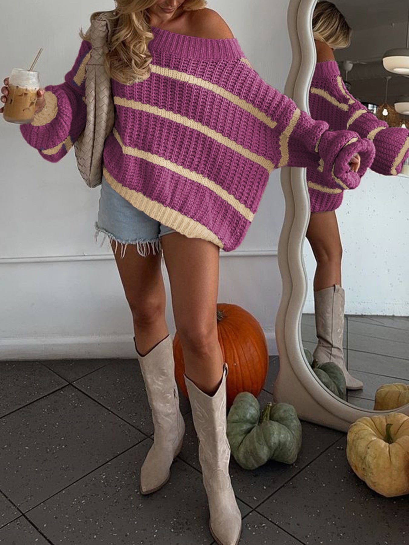 Fireside Stripe Knit Sweater