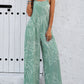 Abstract Wide Leg Jumpsuit