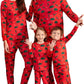 Christmas parent-child home wear autumn and winter pajamas