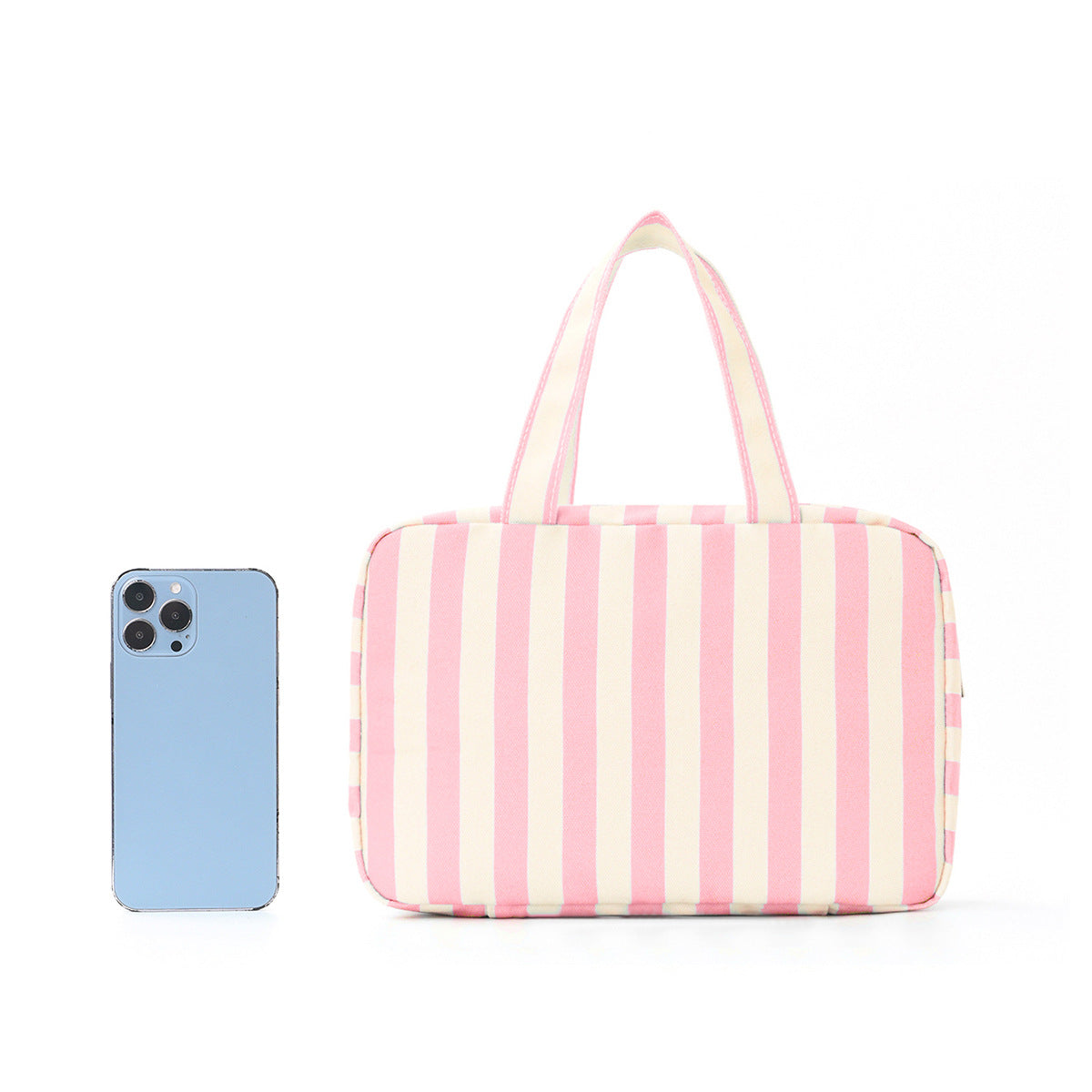 Foldable Hanging Toiletry Bag Wet & Dry Separation Cosmetic Organizer