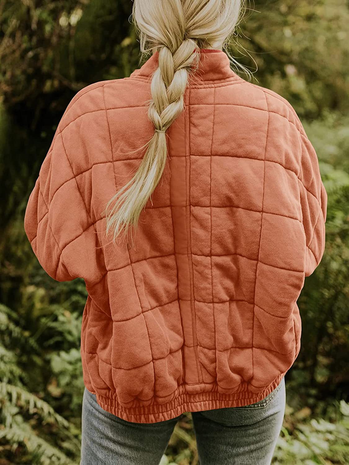 Zipper Quilted Jacket