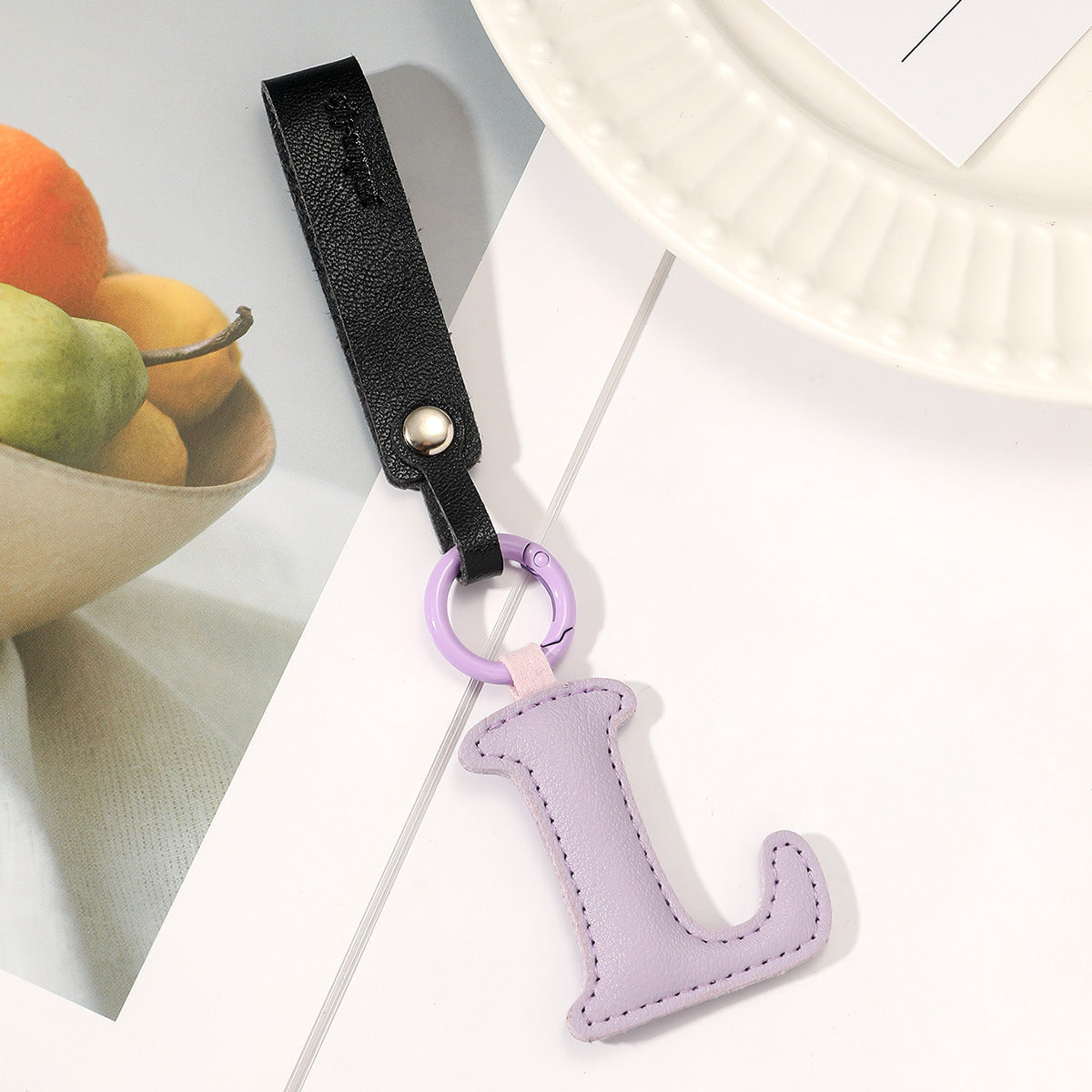 Alphabet Keychain Bag Charm