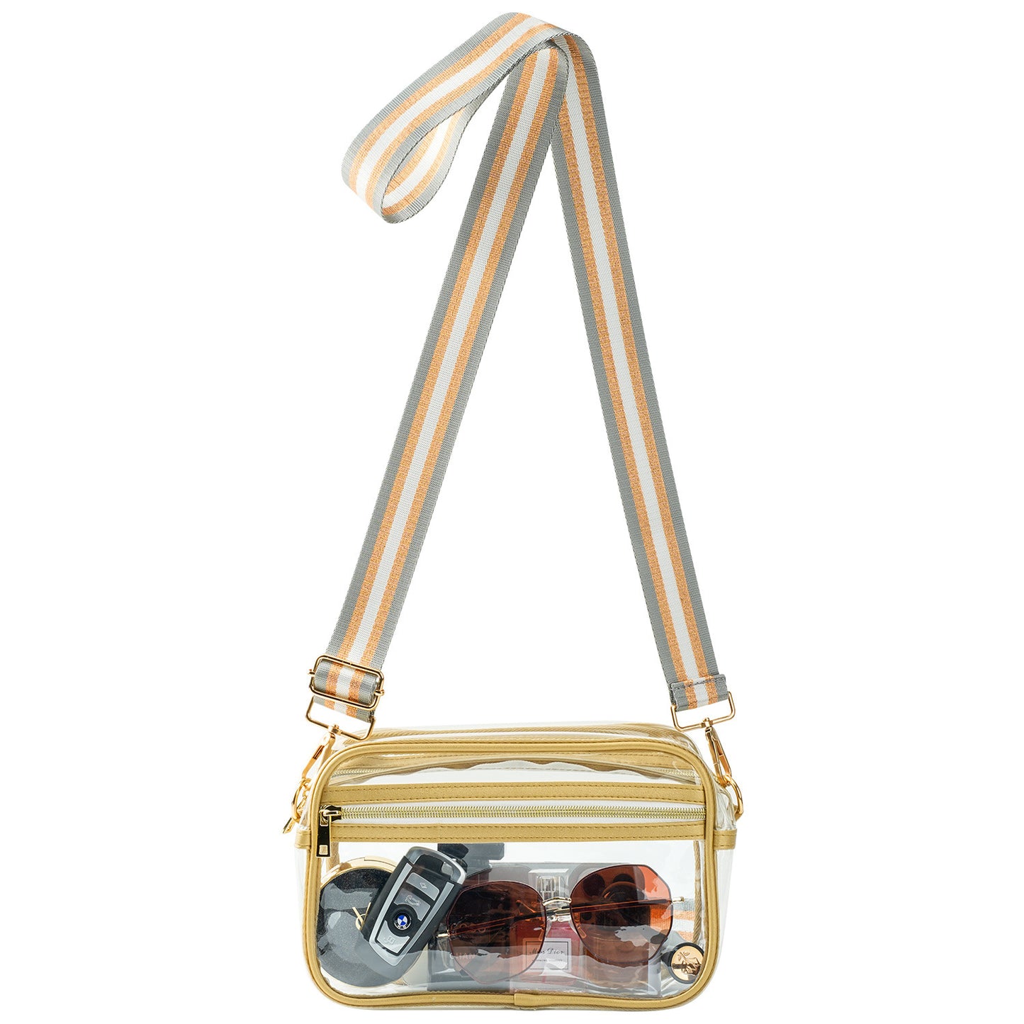 Strap Clear Crossbody Bag