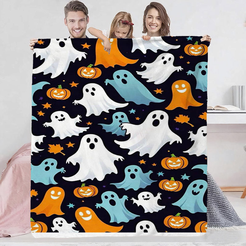 Halloween Flannel Blanket