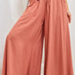 Wide Leg High Waist Trousers