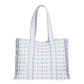 Large Capacity Ruffle Trim Quilted Puffer Tote