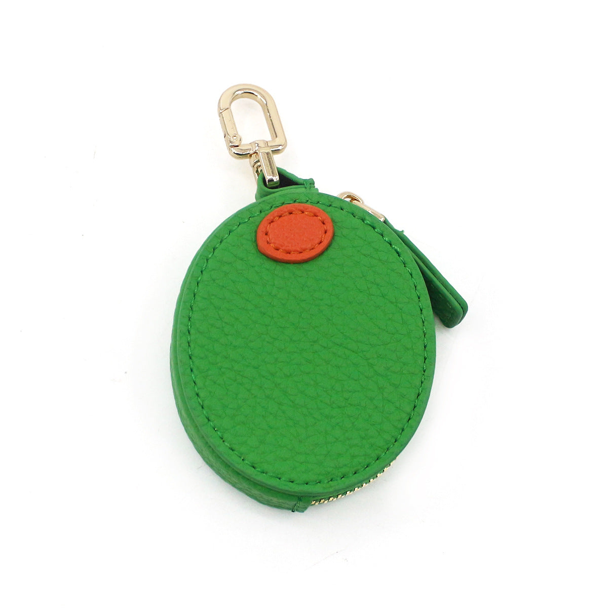 Cute Embroidered Leather Fruit-Shaped Chili Pepper Coin Purse