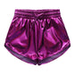 Kids Metallic Shorts