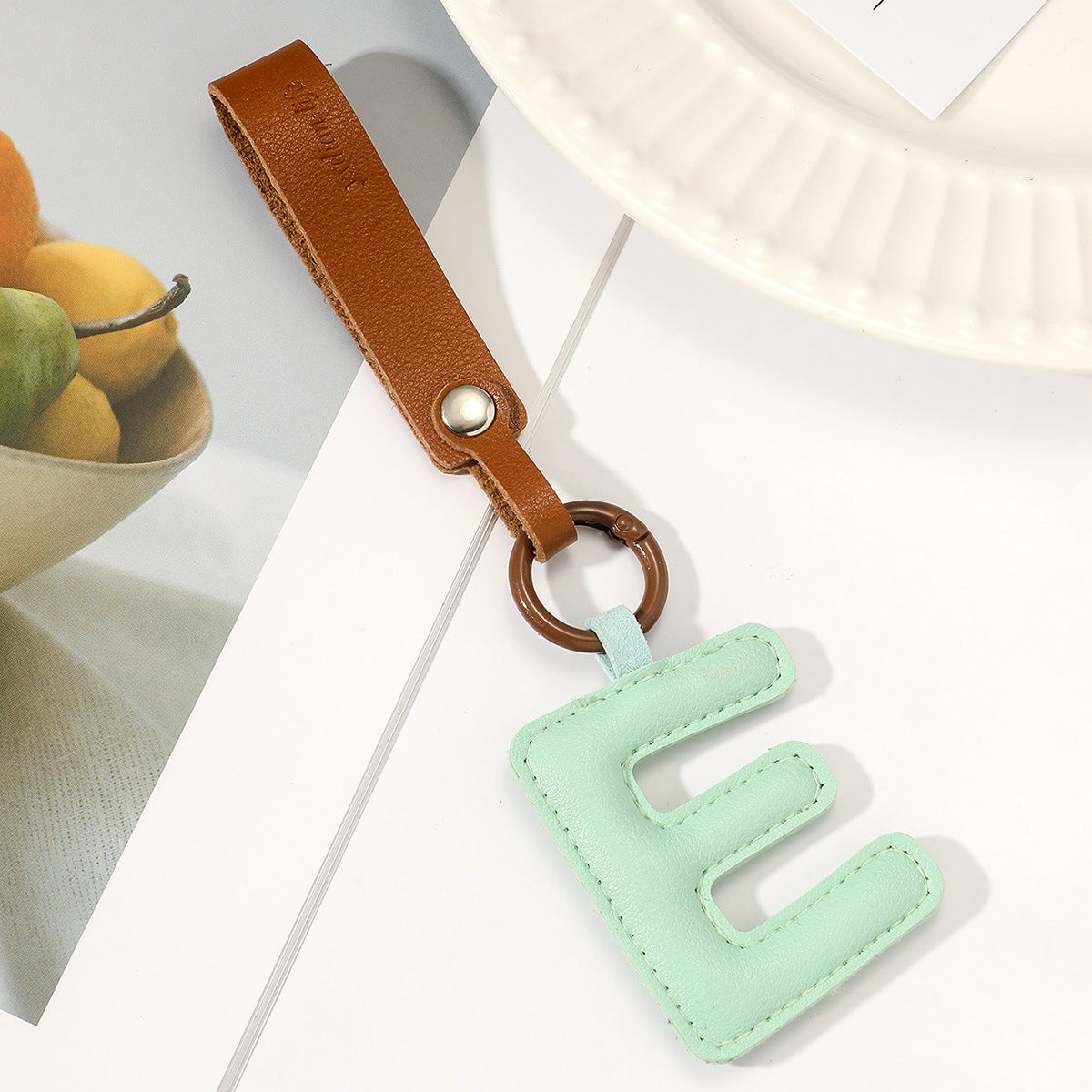 Alphabet Keychain Bag Charm