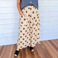 Polka Dot Wide Leg Pants
