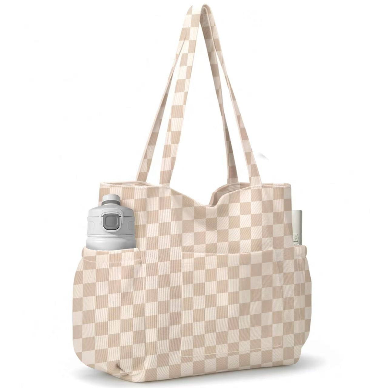 Multiple Pockets Corduroy Bag