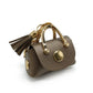 Fruit-Shaped Mini Coin Purse Keychain - Portable PU Leather Wallet & Bag Charm