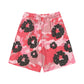 Printed Multi-color Camouflage Shorts