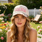 MAMA  Retro Casual Hat with Vintage Jacquard