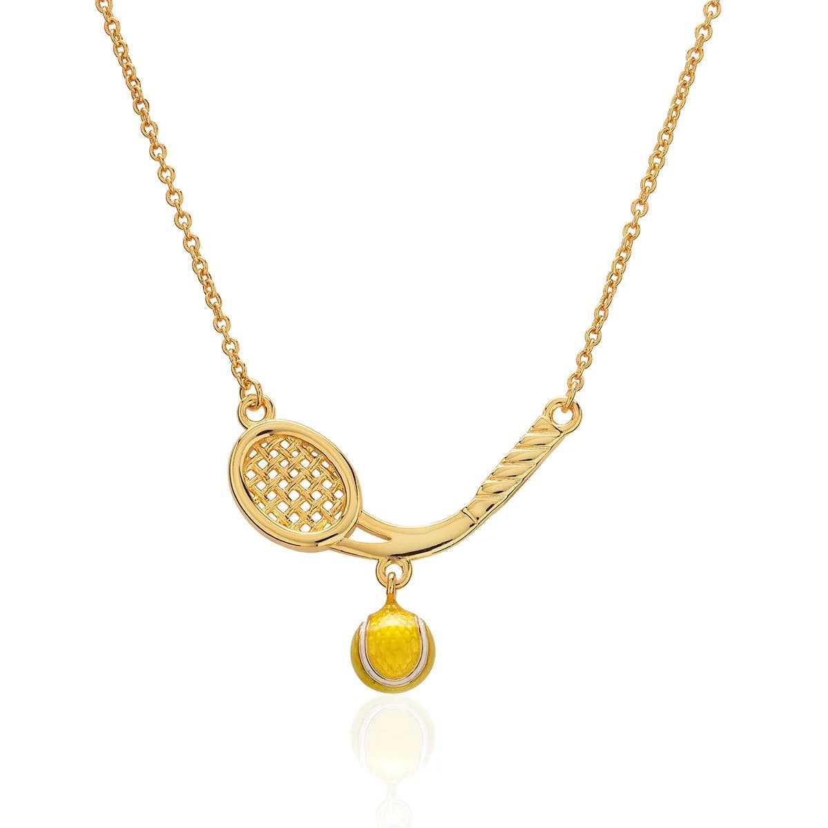 Sports Theme Layered Necklace