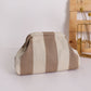 Wave Knit Clutch Bag
