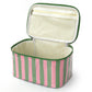 Candy Stripe PVC Cosmetic Bag