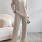 Ribbed Knit Loungewear Set