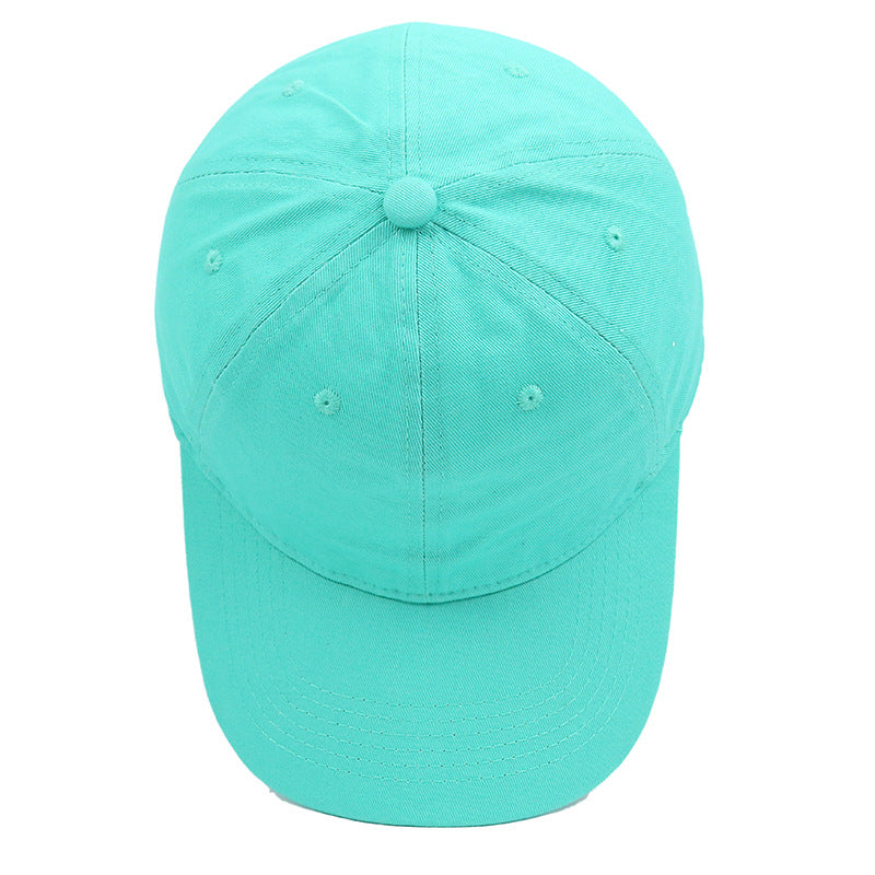Candy Colored Cotton Baseball Cap