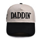 DADDIN Letter-Embroidered Funny Trucker Hats