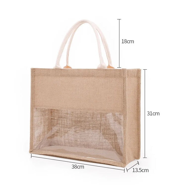 Personalized Transparent Tote Bag