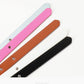 Bow Buckle Skinny Belt