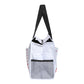 Ball Sports Print Multi-Pocket Utility Tote Bag