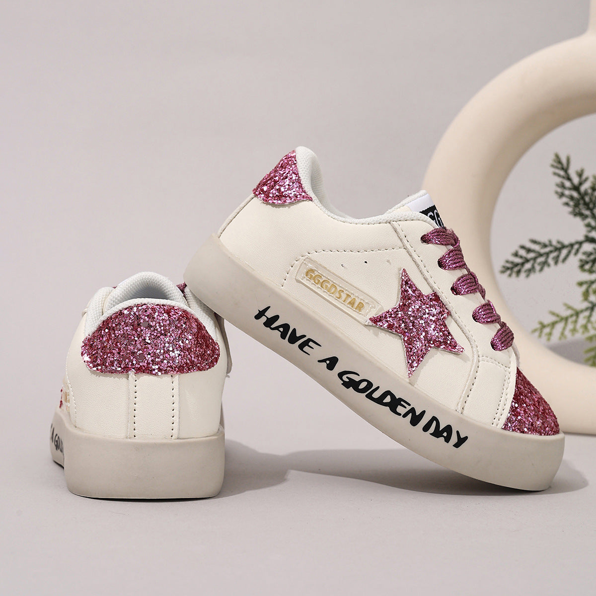 Little Kid's Star Sneakers