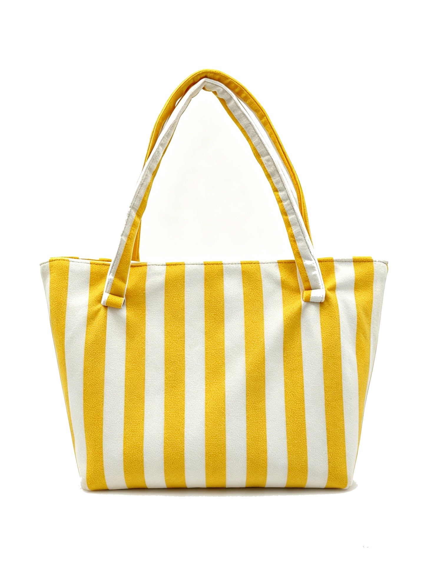 Terry Cloth Beach Tote Bag Large Toweling Handbag for Summer Vacation