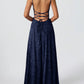 Floral Spaghetti Strap Maxi Dress