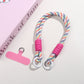 Vibrant Braided Rope Keychain/Bag Charm/Phone Lanyard